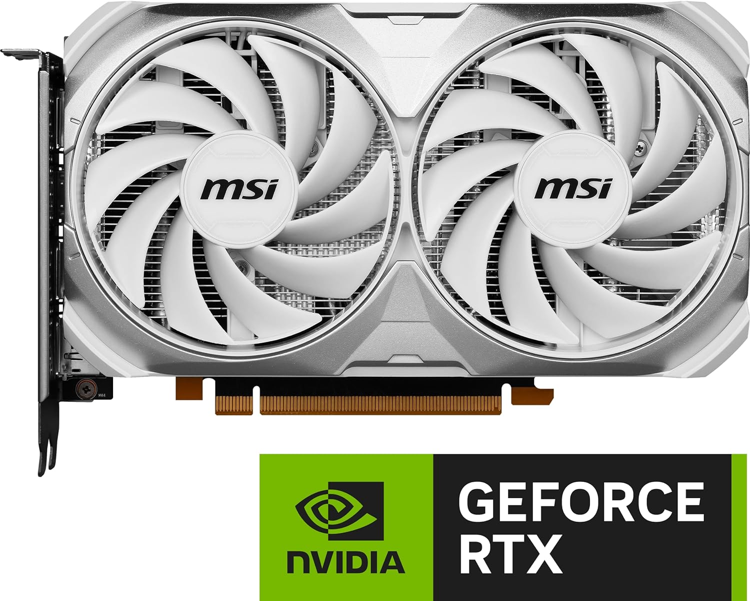 MSI Graphic Card RTX 4060 Ventus 2X White OC 8GB GDRR6 MSI Graphic Card RTX 4060 Ventus 2X White OC 8GB GDRR6